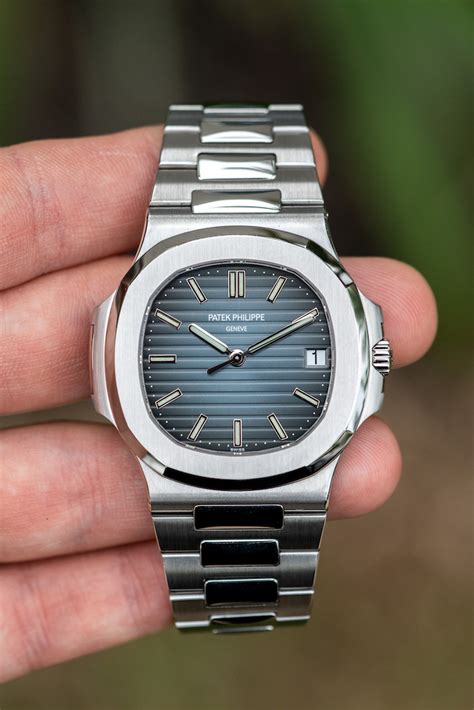 patek philippe mens blue face|patek nautilus blue dial.